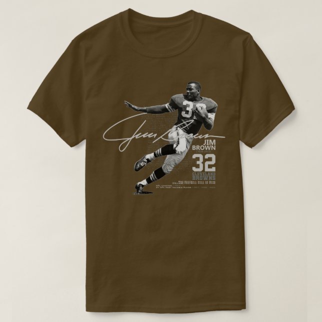 Jim Brown CLE T Shirt (Design framsida)