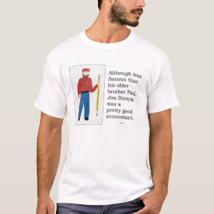 Jim Bunyan -- legendarisk revisor Tee