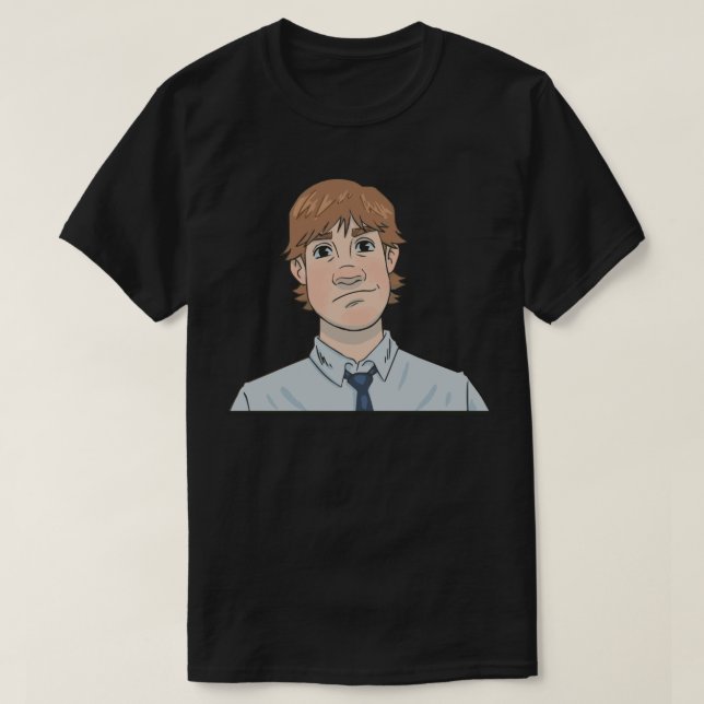 Jim Halpert T Shirt (Design framsida)