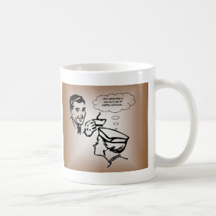 Jim har aldrig en påtår av kaffe hemma… kaffemugg