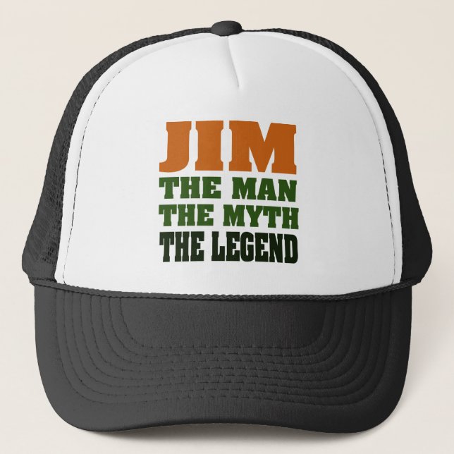 JIM - manen, mythen, legenden! Keps (Framsida)