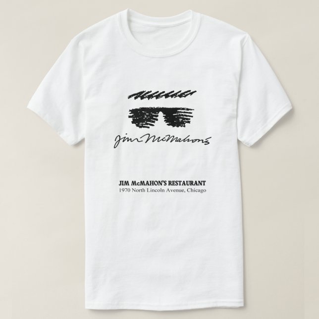 Jim McMahons Restaurant, Chicago, IL T Shirt (Design framsida)