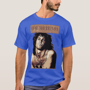 Jim morrison Brown Vintage T Shirt