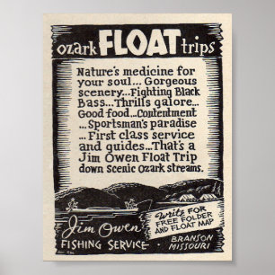 Jim Owen flöteresor Poster