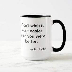 Jim Rohn lindrar muggen Mugg