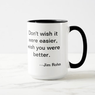 Jim Rohn lindrar muggen Mugg