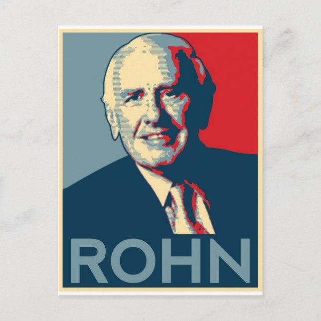 jim rohn vykort (Framsida)