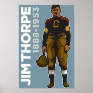 Jim Thorpe, All-Amerikan affisch