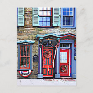 Jim Thorpe PA - Finare Doors and Windows Vykort