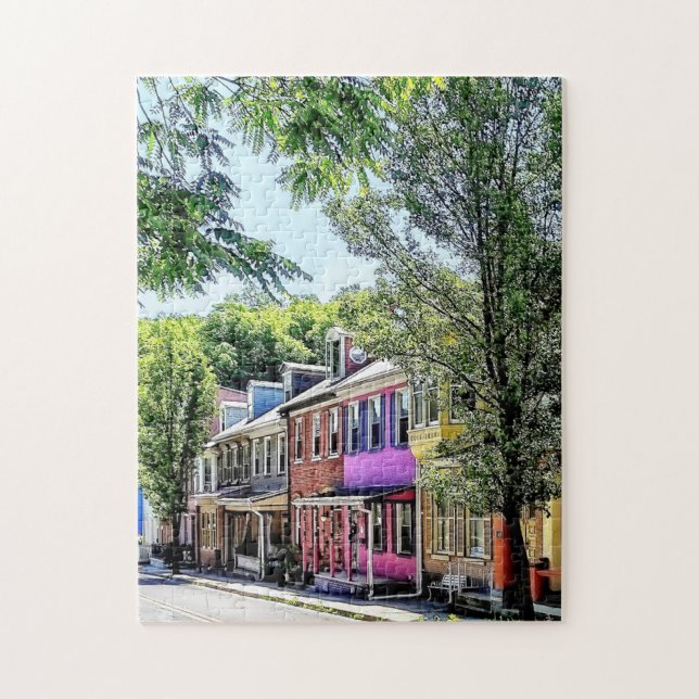 Jim Thorpe PA - pittoreska gatan Pussel (Vertikal)