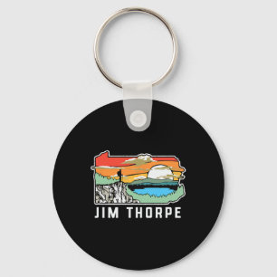 Jim Thorpe Pennsylvania Natur Utomhus Vandring Nyckelring