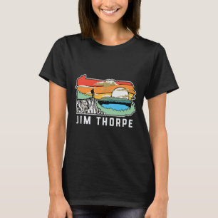 Jim Thorpe Pennsylvania Natur Utomhus Vandring T Shirt