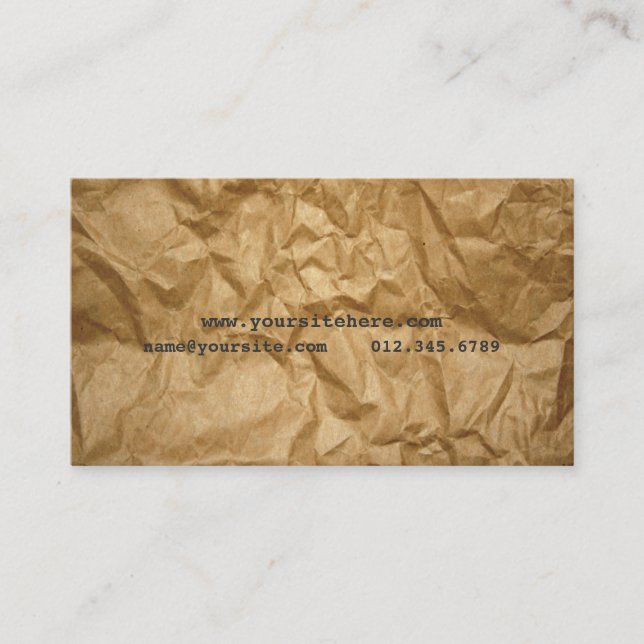 Jim Visitkort (Framsida)