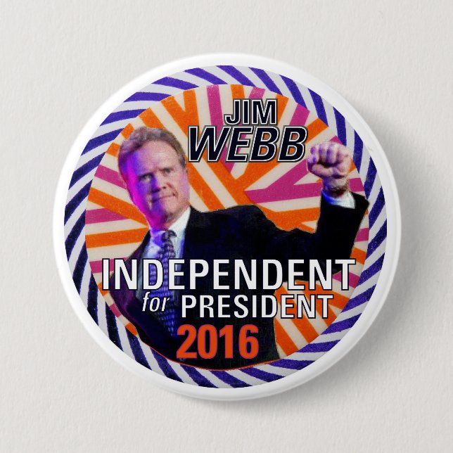 Jim Webb 2016 Knapp (Framsida)