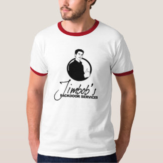 jimbobs bakdörr servar tee shirt