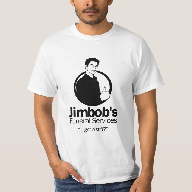 JIMBOBS-BEGRAVNINGAR T-SHIRT (Framsida)