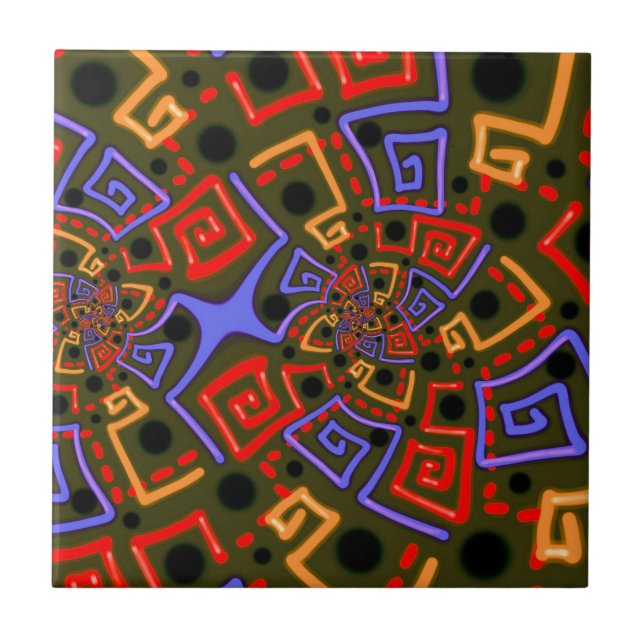 Jimette Design Keramic 2020-samling Kakelplatta (Framsidan)