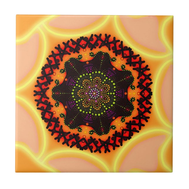 Jimette Design Keramic 2020-samling Kakelplatta (Framsidan)