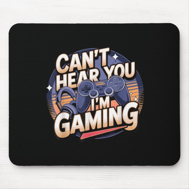 Jimino Uni-adult Gaming - Can't Hear You I'm Gamin Musmatta (Framsidan)