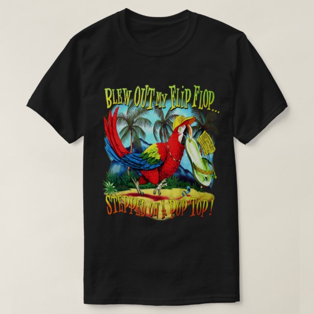 Jimmy Buffett Jimmy Buffett New Design T Shirt (Design framsida)