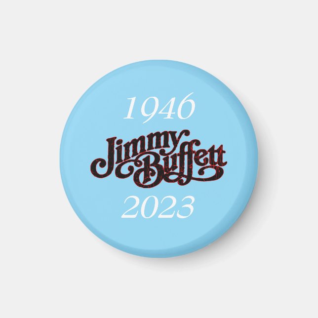jimmy buffett magnet (Framsidan)