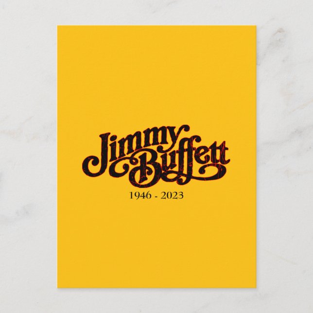 jimmy buffett margarita vykort (Framsida)