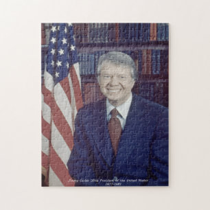 Jimmy Carter 39:e president i USA Pussel