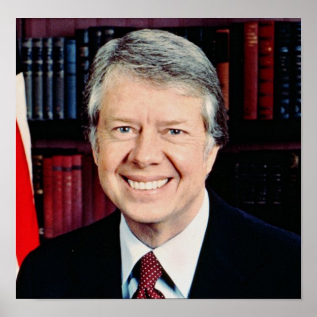 Jimmy Carter 39:e USA:s president Poster (Framsidan)