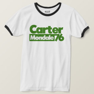 Jimmy Carter 76 Carter Mondale retro Politik T Shirt