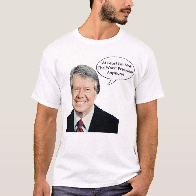 Jimmy Carter inte den värst presidenten Anymore Tee (Framsida)