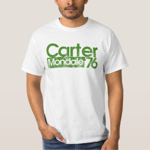 Jimmy Carter Mondale 76 1970-talet politik Tröja