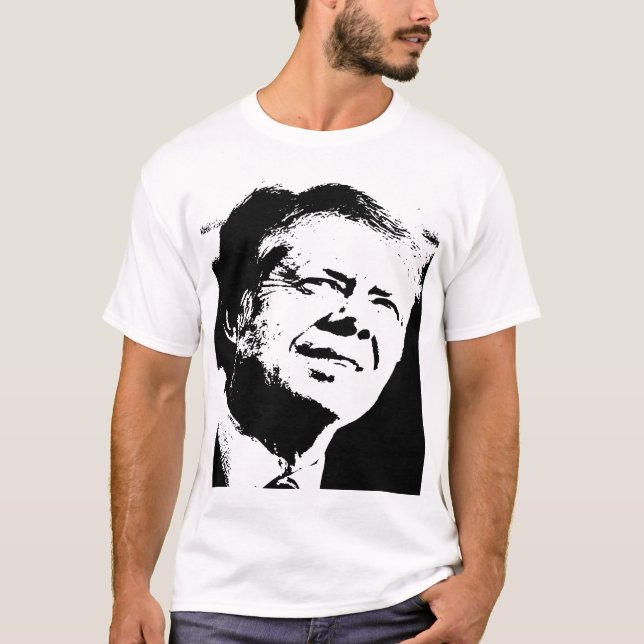 Jimmy Carter silhouette Tee (Framsida)