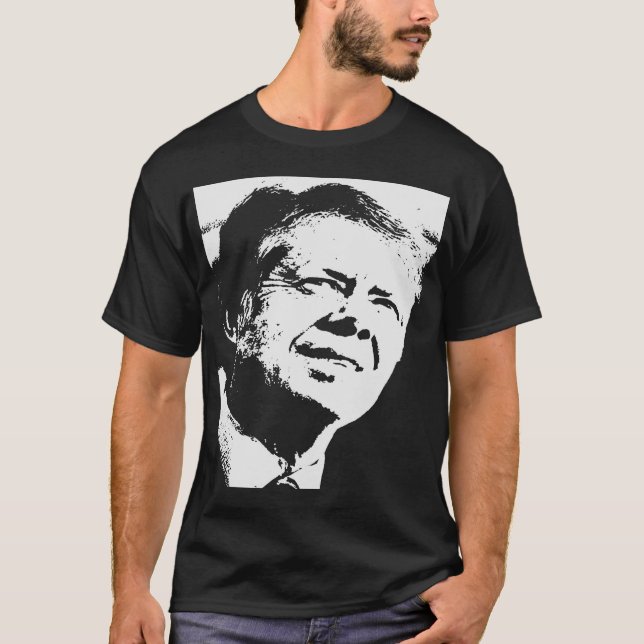 Jimmy Carter silhouette Tee (Framsida)