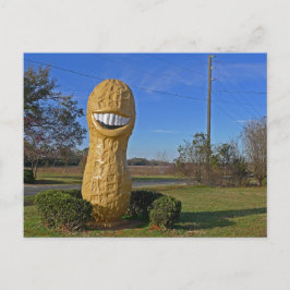Jimmy Carter Smiling Peanut - Plains GA Vykort