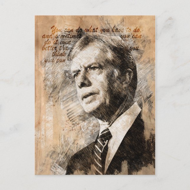 Jimmy Carter Vykort (Framsida)