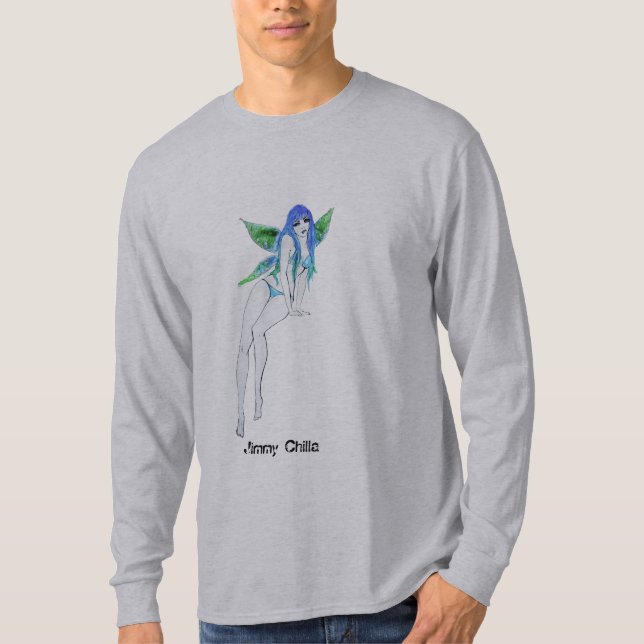 Jimmy Chilla Långärmad Fairy T-Shirt (Framsida)
