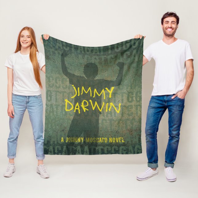 Jimmy Darwin Bokomslag Fleecefilt (På plats)