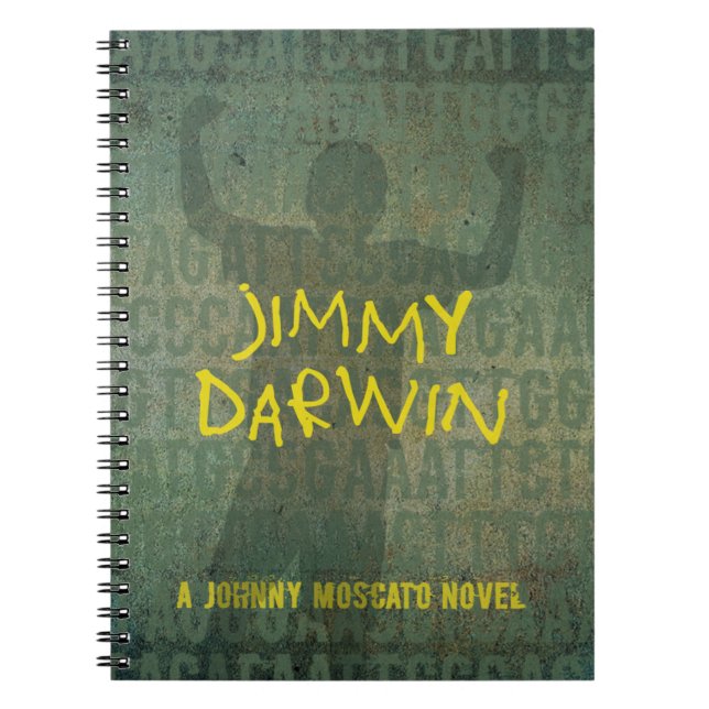 Jimmy Darwin spelkort Anteckningsbok (Framsidan)