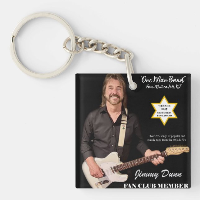 Jimmy Dunn Acrylic Keychain (Framsidan)