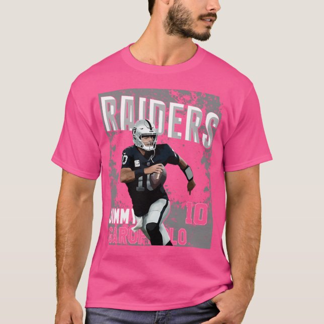 Jimmy Garoppolo Raiders 10 T Shirt (Framsida)