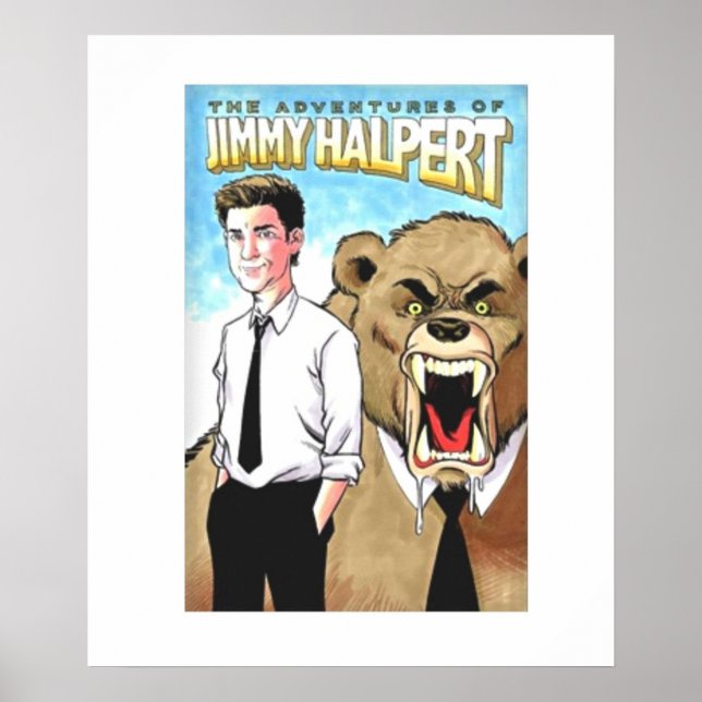 Jimmy Halperts äventyr Poster (Framsidan)
