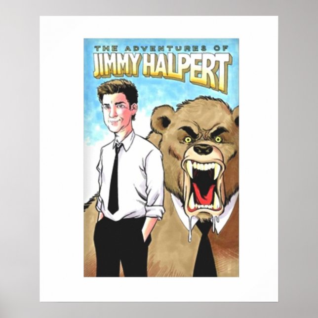 Jimmy Halperts äventyr Poster (Framsidan)