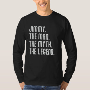 Jimmy Man Myt Legend Tröja Gåvor För Mäns Rolig J