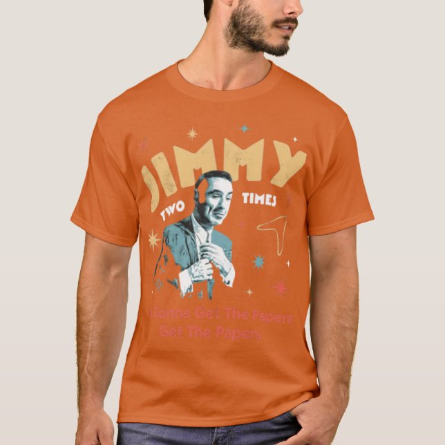Jimmy två gånger t shirt (Framsida)