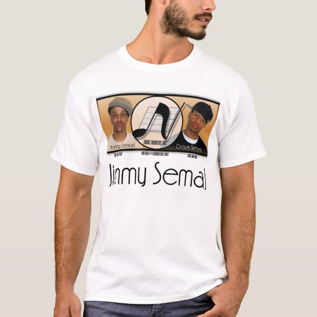 JimmySemaj visitkort T-shirt (Framsida)