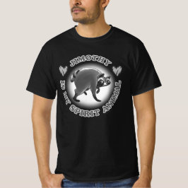 JIMOTHY ÄR MIN ANDLIGA FÖREBILD - B&W T SHIRT