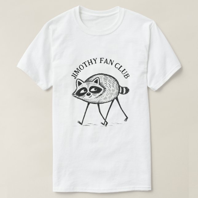 Jimothy Fan Club T Shirt (Design framsida)
