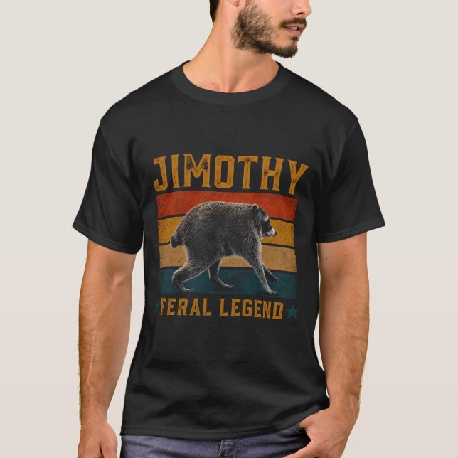 Jimothy Feral Legend T Shirt (Framsida)