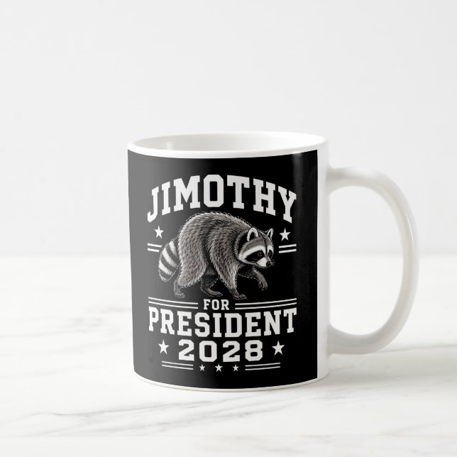 Jimothy för president 2028 kaffemugg (Höger)