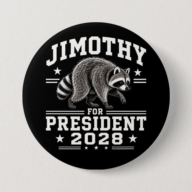 Jimothy för president 2028 knapp (Framsida)